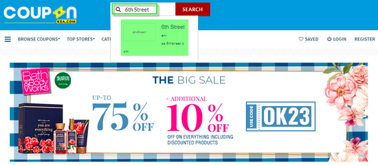 6thStreet Coupon KSA