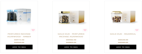 Abdul Samad Al Qurashi Incenses Products