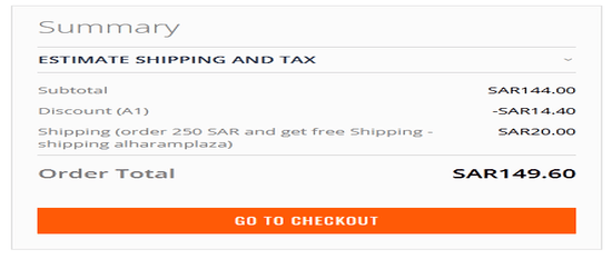 Al Haram Plaza Discount Applied