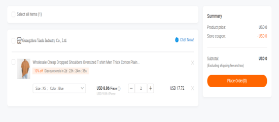 Apply Alibaba Promo Code