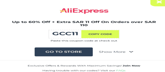 Aliexpress Coupon