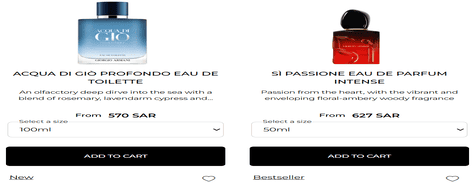 Armani Beauty Perfumes