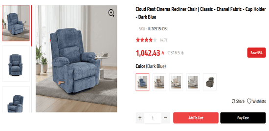 Products of Back Comfort