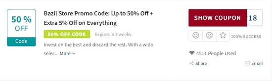 Promo Bazil Code