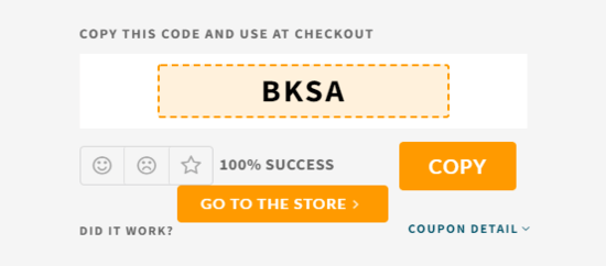 Copy Blueage Promo Code