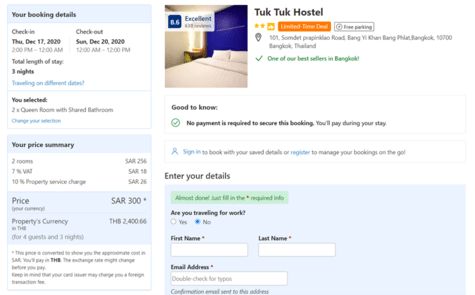 Booking.com Discount