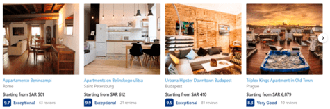 Booking.com Stays