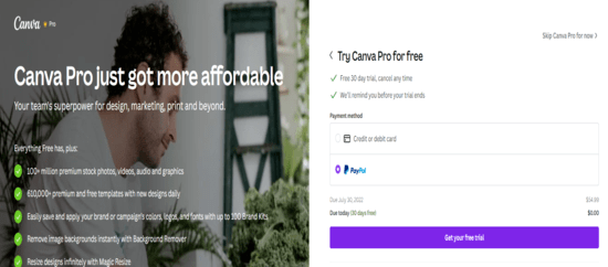 Apply Canva Promo