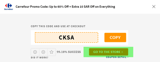 Copy Carrefour Coupon