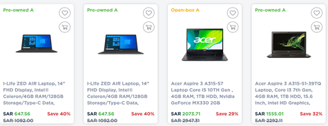 Cartlow Laptops