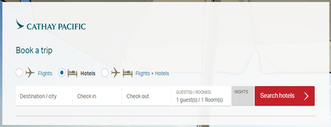 Hotels Of Cathay Pacific