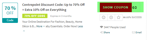 Centrepoint Code