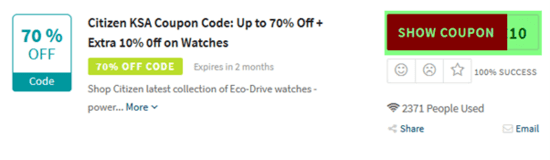 Citizen Watch Code