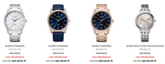 Citizen Watch Deals