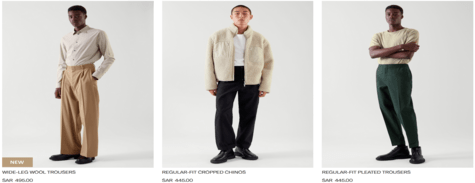 COS Men's Trousers 