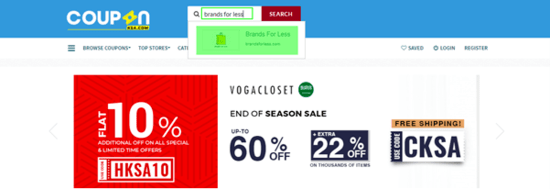 Brands for Less Couponksa.com