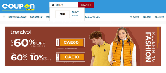 Search DKNY