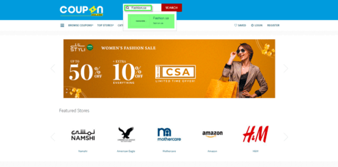 Fashion.sa CouponKSA.com
