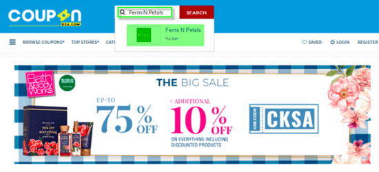 Ferns N Petals CouponKSA.com