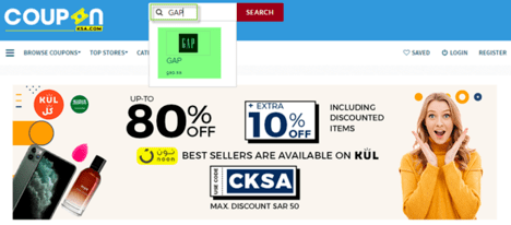 Gap CouponKSA.com