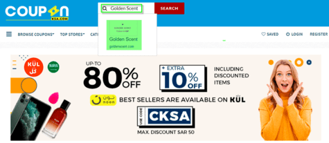 Golden Scent CouponKSA.com