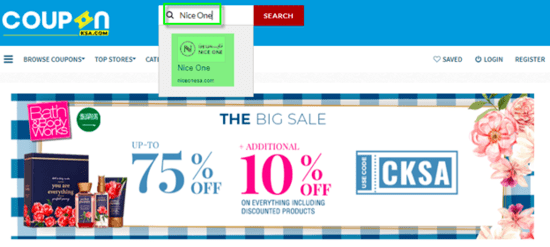 Nice One CouponKSA.com