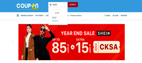 Search ALDO