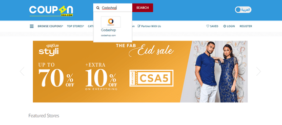 Search Codashop