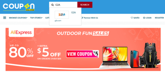 Search G2A