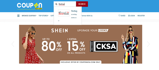 Search Redtags