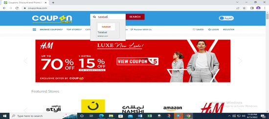 Search Talabat