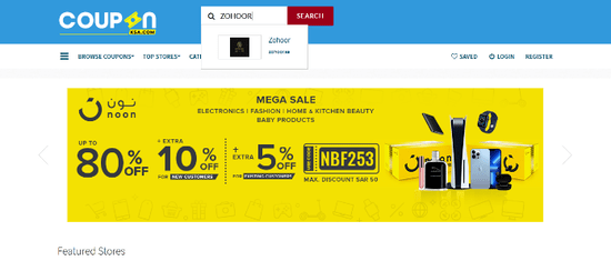 Search Zohoor Store