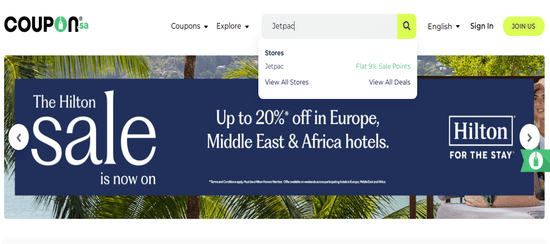  Search Jetpac Coupon