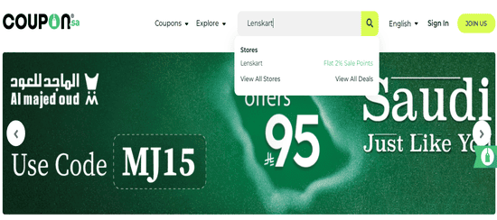  Search Lenskart Coupon