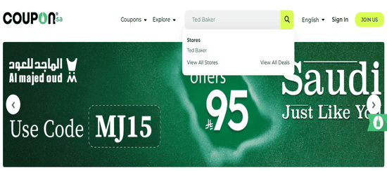  Search Ted Baker Coupon