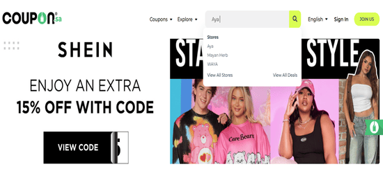 Aya Search Store