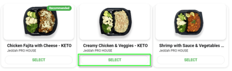 Daily Mealz Items