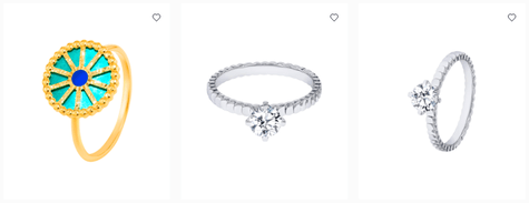 Damas Jewellery Rings