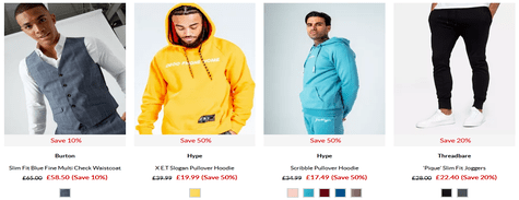 Debenhams Men Collection