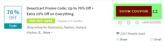 Desercart Code