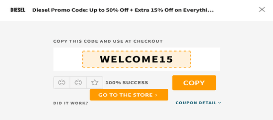 Show Diesel Promo Code