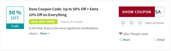 Promo Doos Code