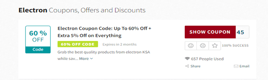 Electron Promo Code