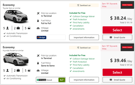 Emirates Car Rentals