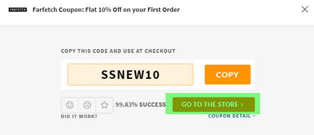 Farfetch Coupon
