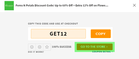 Ferns N Petals Coupon