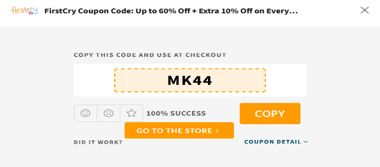 Copy FirstCry Code