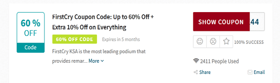 Promo FirstCry Code