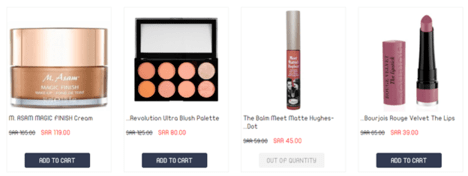 For Her Makeup