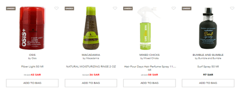 Fragrance Haircare Products